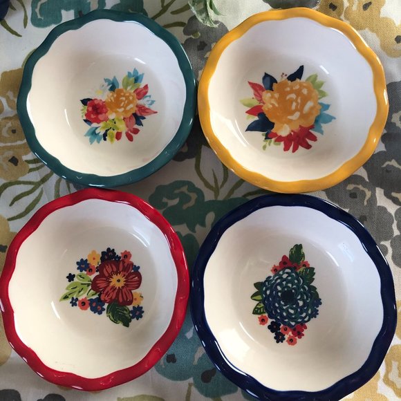 The Pioneer Woman Mini Pie Plate Set 4 Pc - Picture 1 of 7